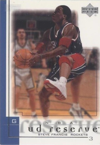 2000-01 Upper Deck Reserve - Steve Francis #28
