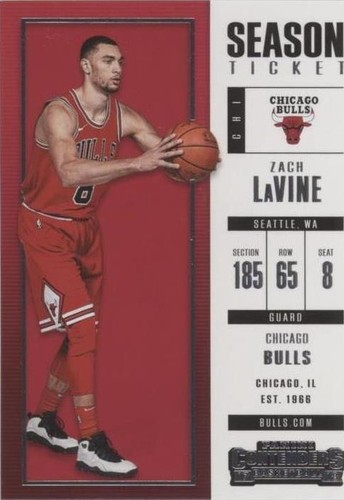 2017-18 Panini Contenders - Zach LaVine #85