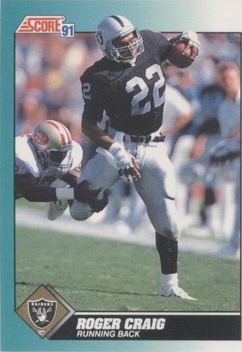 1991 Score Rookie & Traded Roger Craig #7T