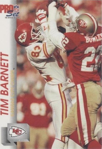 1992 Pro Set Tim Barnett #527