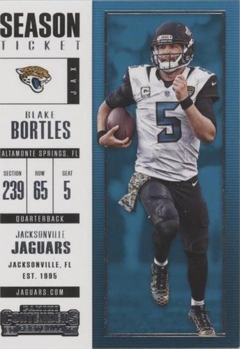 2017 Panini Contenders Blake Bortles #19