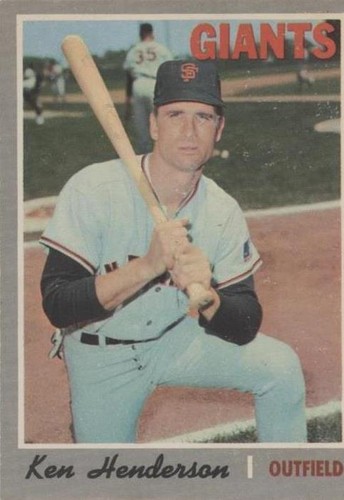 1970 O-Pee-Chee - Ken Henderson #298