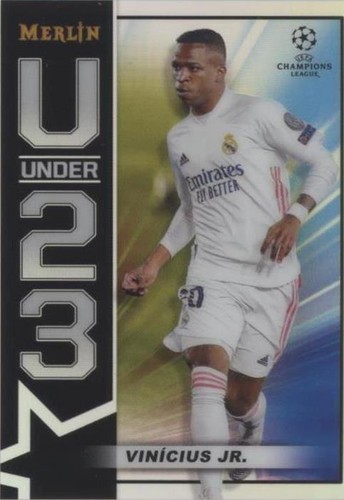 2020-21 Topps Merlin Collection Chrome UCL Vinicius Junior #U23-VJ
