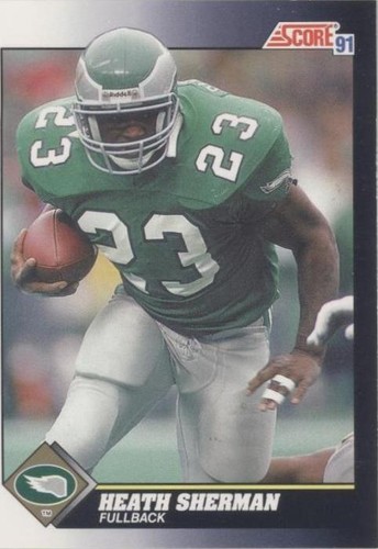 1991 Score Heath Sherman #498