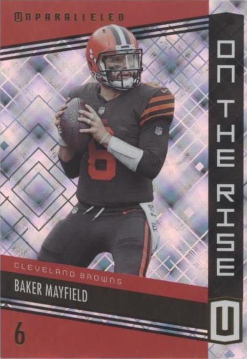 2019 Panini Unparalleled Baker Mayfield #OTR-BM