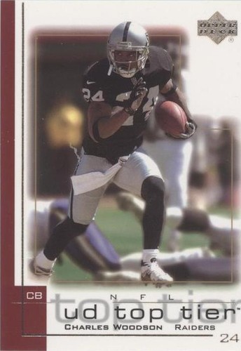 2001 Upper Deck UD Top Tier Charles Woodson #127