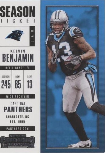 2017 Panini Contenders Kelvin Benjamin #5