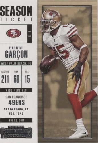 2017 Panini Contenders Pierre Garcon #57