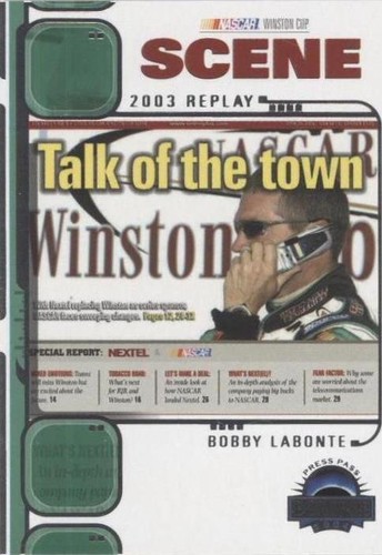 2004 Press Pass Eclipse - Bobby Labonte #66