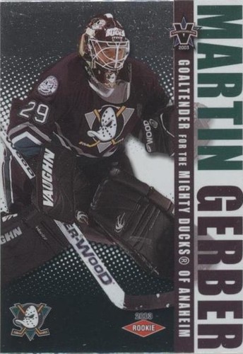 2002-03 Pacific Vanguard - Martin Gerber #102