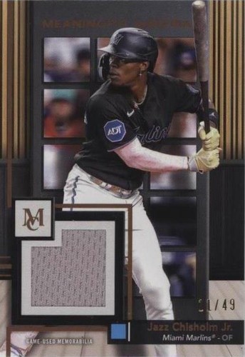 2024 Topps Museum Collection - Jazz Chisholm #MMR-JCJ