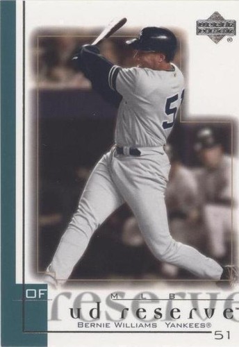 2001 Upper Deck Reserve - Bernie Williams #80