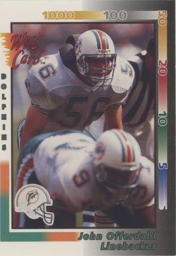 1992 Wild Card John Offerdahl #22