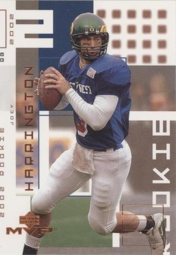 2002 Upper Deck MVP Joey Harrington #254