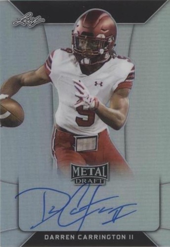 2018 Leaf Metal Draft Darren Carrington II #BA-DC2