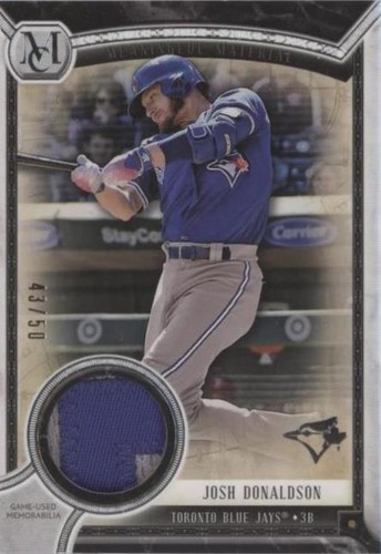 2018 Topps Museum Collection - Josh Donaldson #MMR-JD