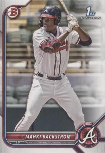 2022 Bowman - Mahki Backstrom #BP-121