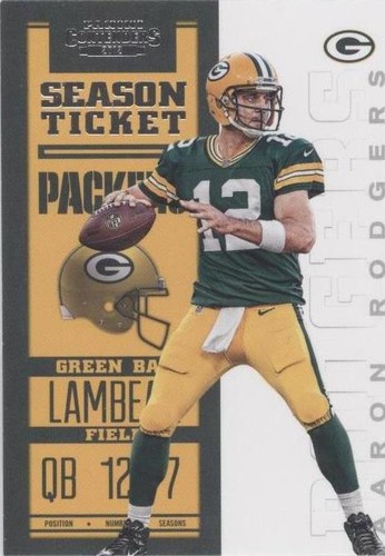 2012 Panini Contenders Aaron Rodgers #35