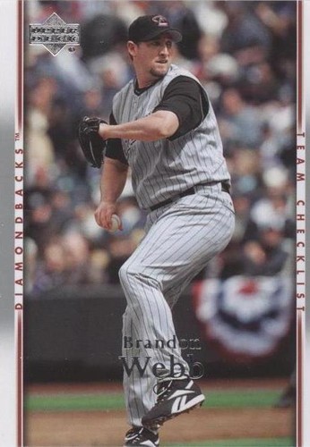 2007 Upper Deck - Brandon Webb #485