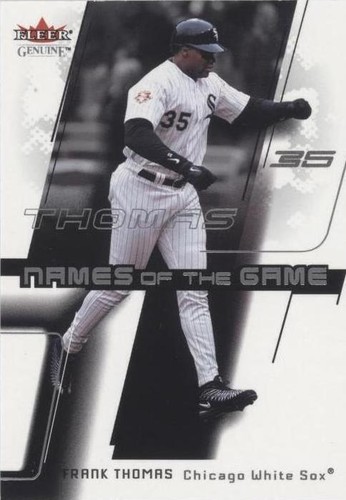 2002 Fleer Genuine - Frank Thomas #NG5