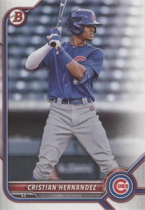 2022 Bowman Draft - Cristian Hernandez #BD-111