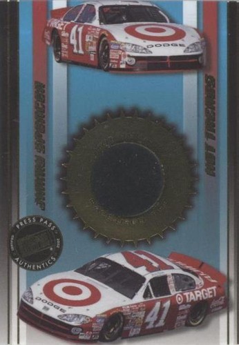 2002 Press Pass - Jimmy Spencer #HT 28