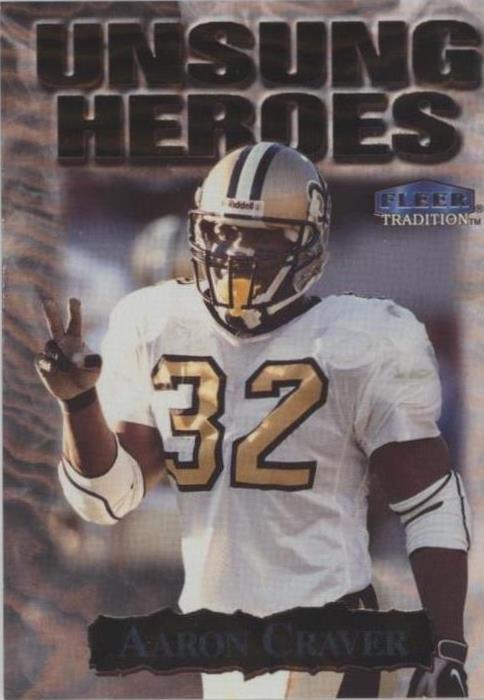 1999 Fleer Tradition Aaron Craver #18AB