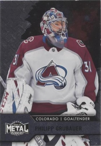 2020-21 Skybox Metal Universe - Philipp Grubauer #46