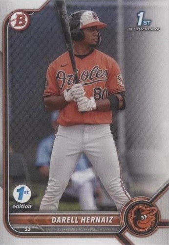 2022 Bowman 1st Edition - Darell Hernaiz #BPPF-27
