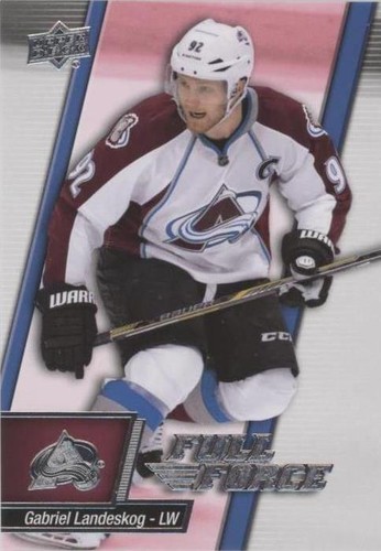 2015-16 Upper Deck Full Force - Gabriel Landeskog #65