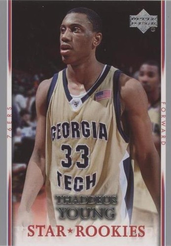 2007-08 Upper Deck - Thaddeus Young #202