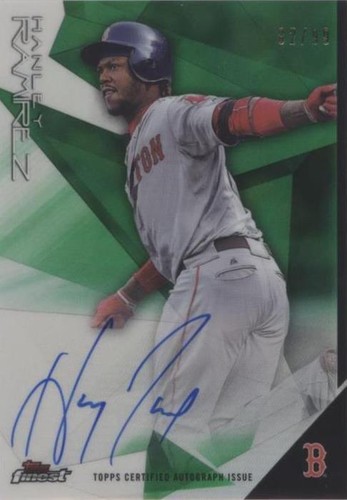 2015 Topps Finest - Hanley Ramirez #FA-HR