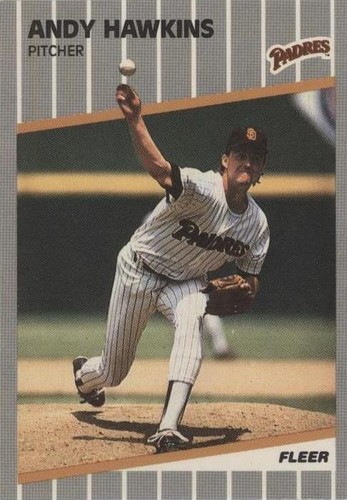 1989 Fleer - Andy Hawkins #307