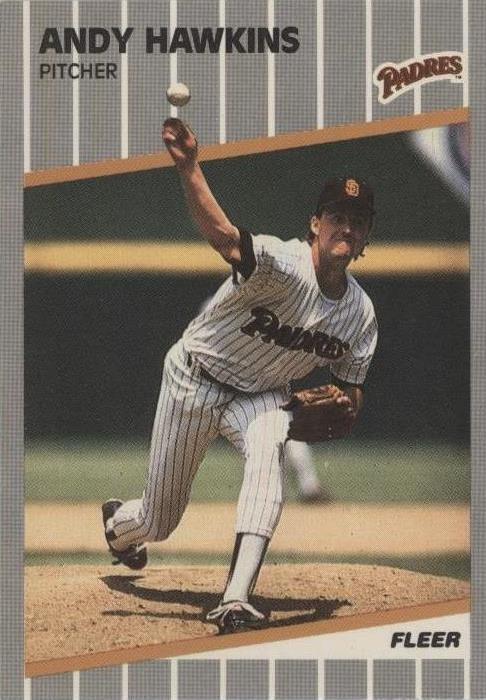 1989 Fleer - Andy Hawkins #307
