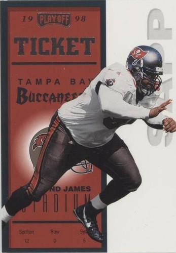 1998 Playoff Contenders Warren Sapp #76