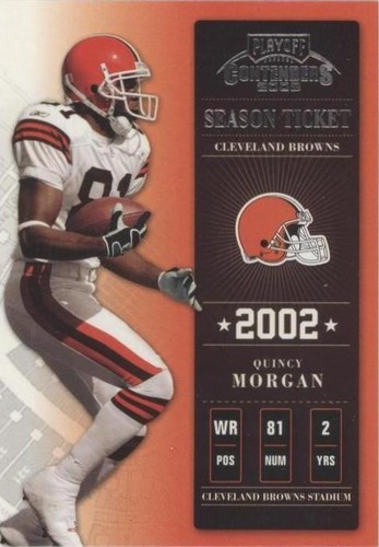 2002 Playoff Contenders Quincy Morgan #20