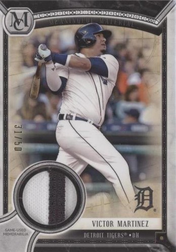2018 Topps Museum Collection - Victor Martinez #MMR-VM