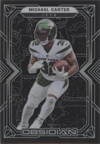 2022 Panini Obsidian Michael Carter #89