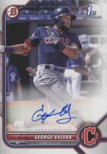 2022 Bowman - George Valera #PPA-GV