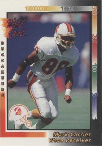 1992 Wild Card Mark Carrier #43