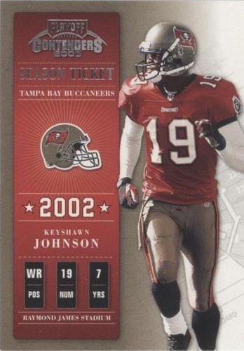 2002 Playoff Contenders Keyshawn Johnson #85