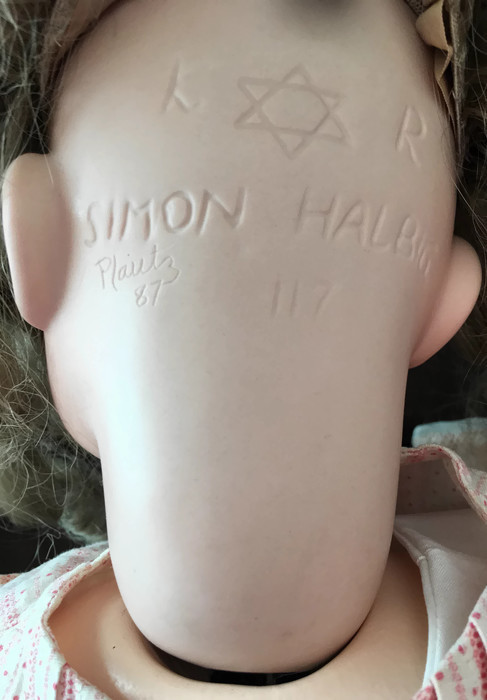 Kammer and Reinhart Simon Halbig Doll 117 REPRODUCTION All Bisque 16 