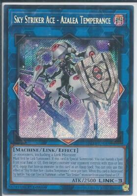 Yugioh! Sky Striker Ace - Azalea Temperance - BLTR-EN044 - Secret Rare - 1st Edi