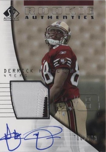 2004 SP Authentic Derrick Hamilton #201