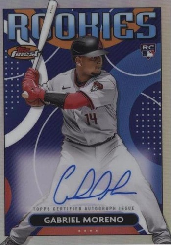 2023 Topps Finest - Gabriel Moreno #RDA-GM