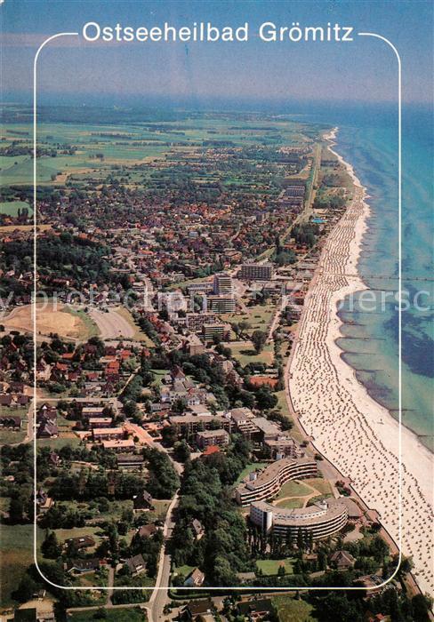 73541933 Gr?Mitz Ostseebad Fliegeraufnahme Mit Strand