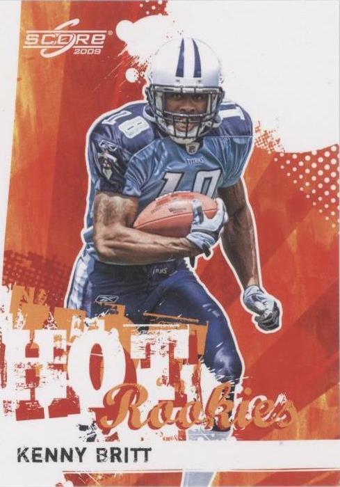 2009 Score Kenny Britt #15