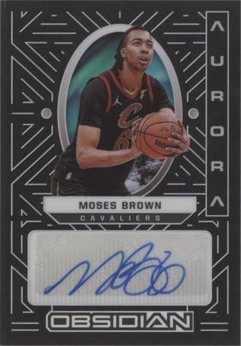 2021-22 Panini Obsidian - Moses Brown #AUR-MBR
