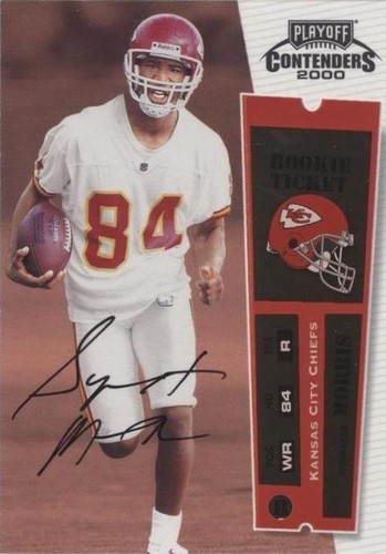 2000 Playoff Contenders Sylvester Morris #114