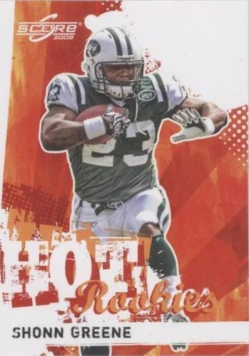 2009 Score Shonn Greene #28